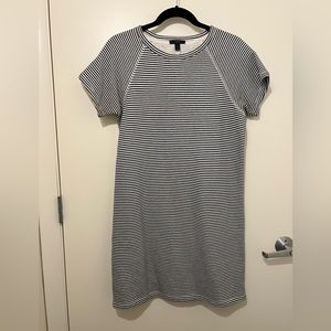 J. Crew Striped Terry Short Sleeve Dress - Size Small